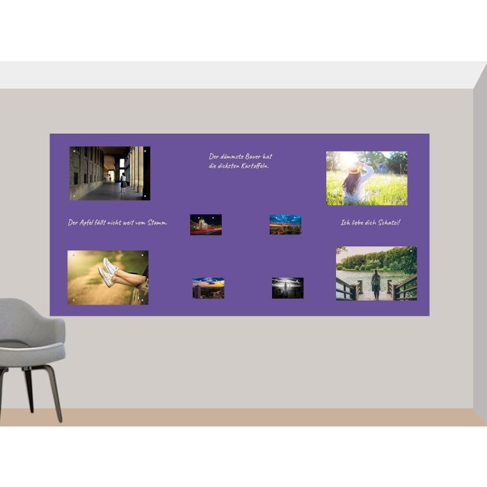 Selbstklebende Lila Folie 150x60 cm - selbstklebend