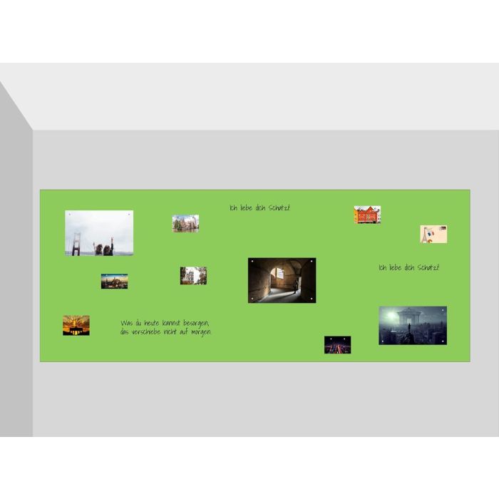 Selbstklebende Limegrüne Folie 60x60 cm - selbstklebend