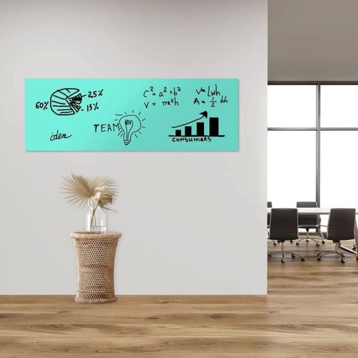 Selbstklebende Mint Folie 60x60 cm - selbstklebend