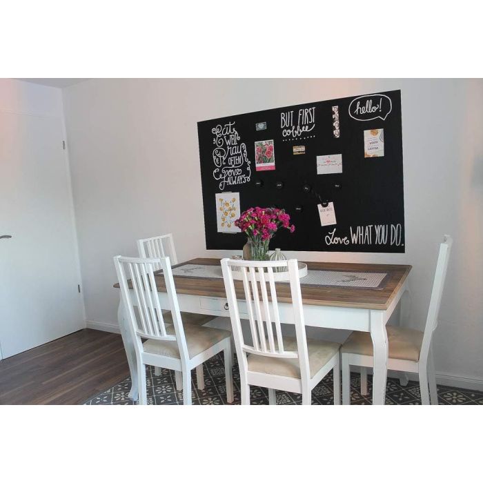 Selbstklebende Schwarze Folie 80x30 cm - selbstklebend