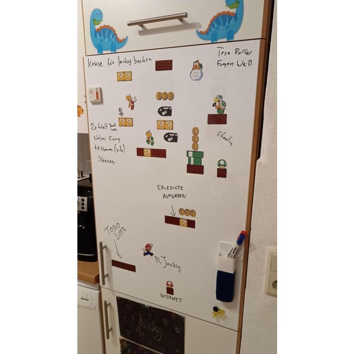 Selbstklebende Whiteboardfolie 160x120 cm - selbstklebend