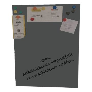 Selbstklebende Graue Folie 200x40 cm - selbstklebend