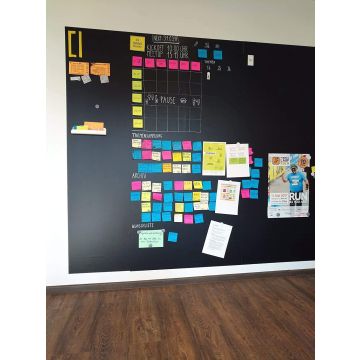 Tafelfolie 200x120 cm - magnetisch & selbstklebend