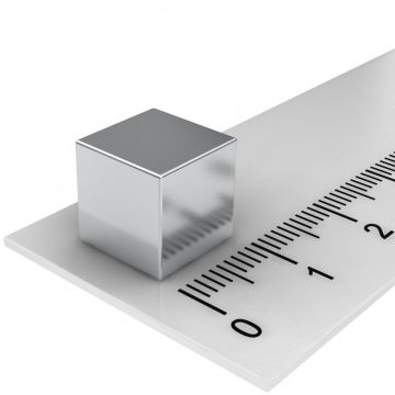 Hochleistungs-Würfelmagnet-silber 20x20x20mm